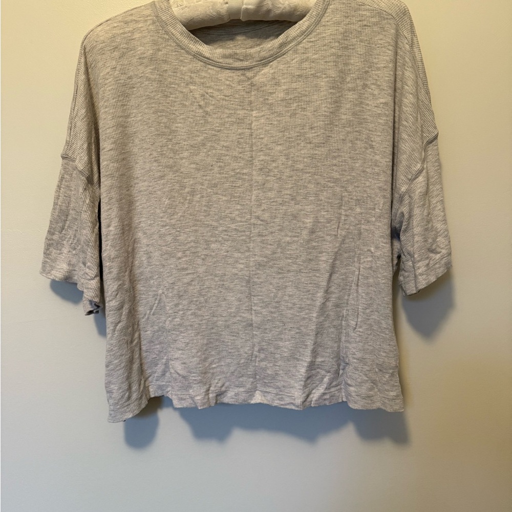 Vuori Light Gray Short Sleeve Tee